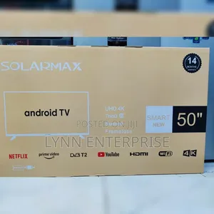 Solarmax 50" Android QLED Smart TV  50 Inches TV
