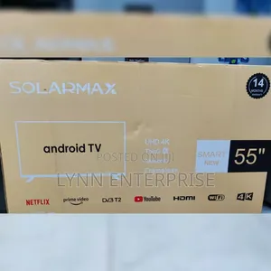 Solarmax 55" Android QLED Smart TV 55 Inches TV