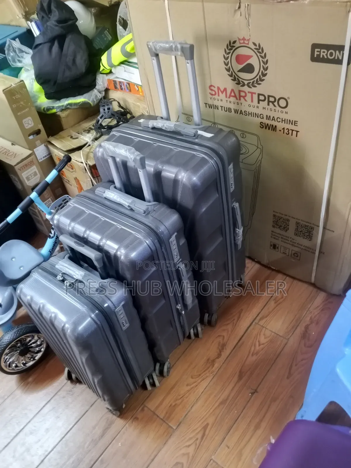 3 in 1 Durable Hard-Shell Travel Suitcase Luggage Set