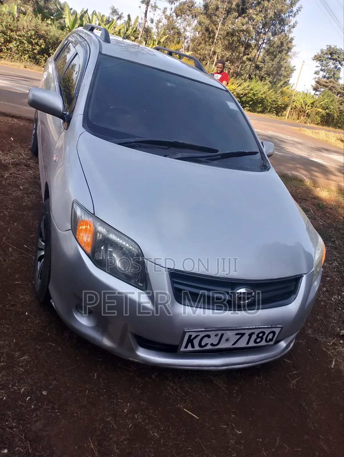 Toyota Corolla Fielder 2009 Silver