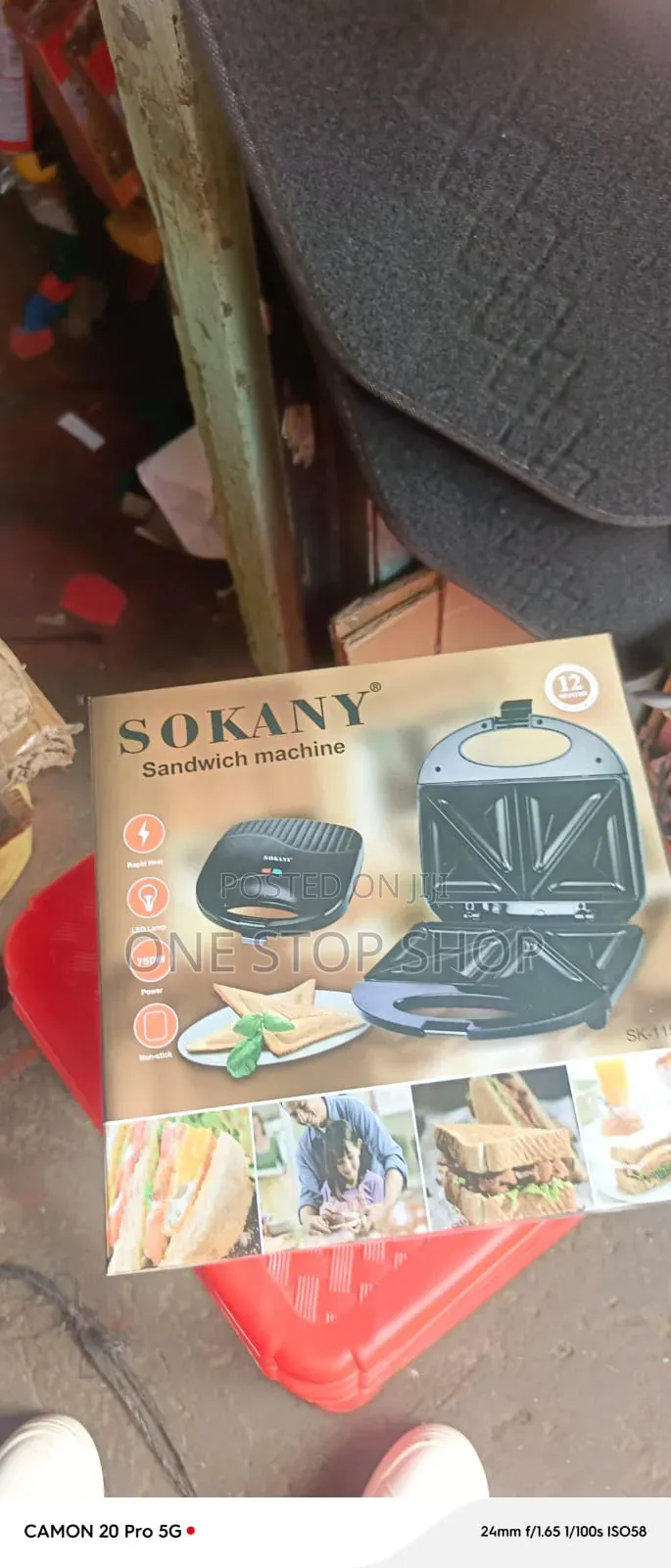 2slice Sandwich Maker for Toasting &Pressing Sandwiches
