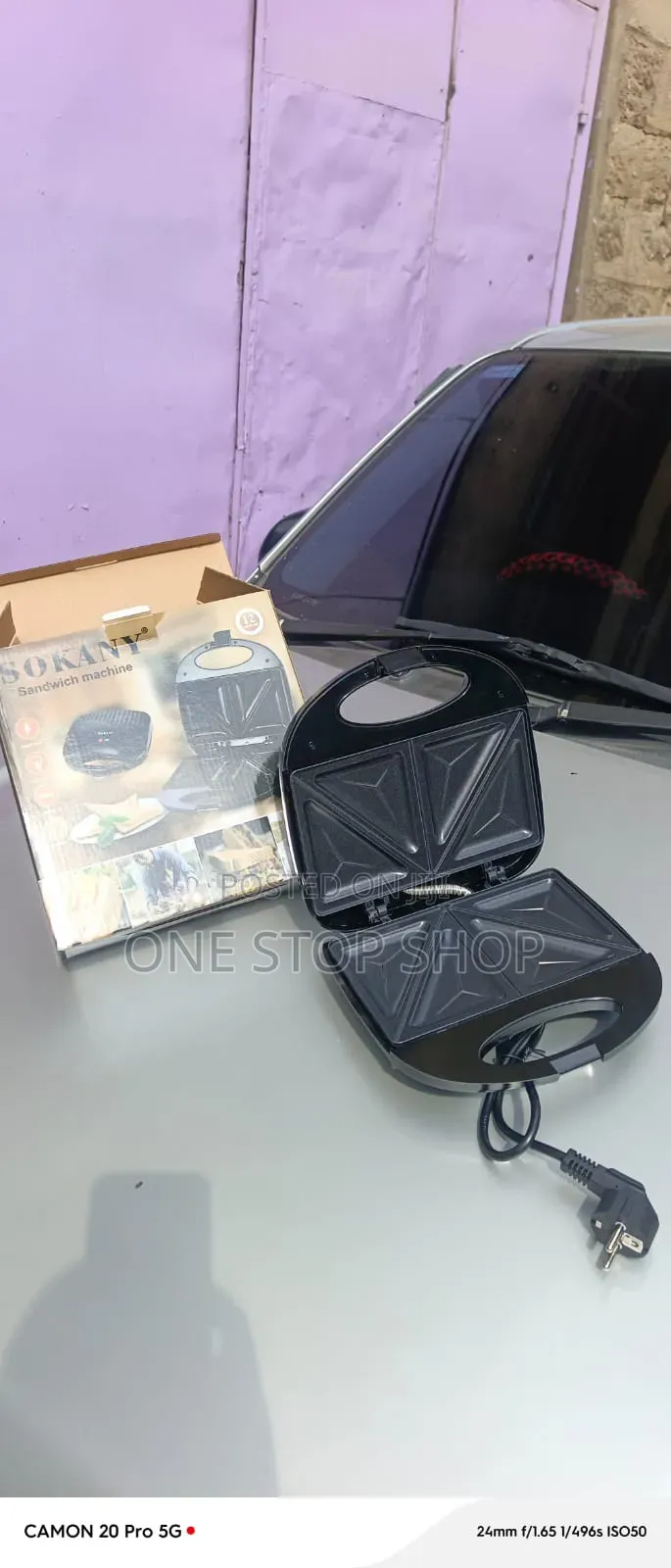 2slice Sandwich Maker for Toasting &Pressing Sandwiches