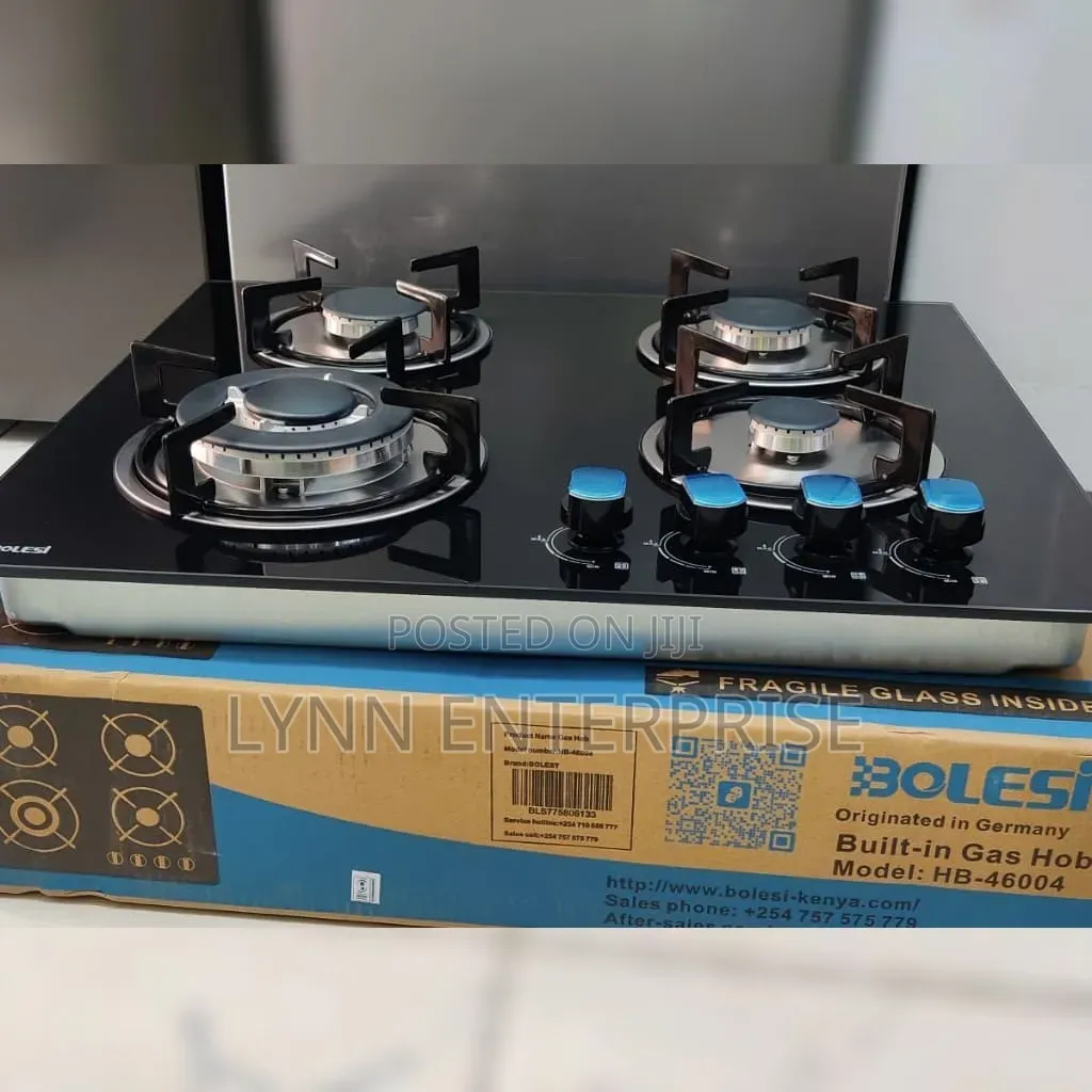 Bolesi Built in Kitchen Hob 60cm 4gas Burner Cooker