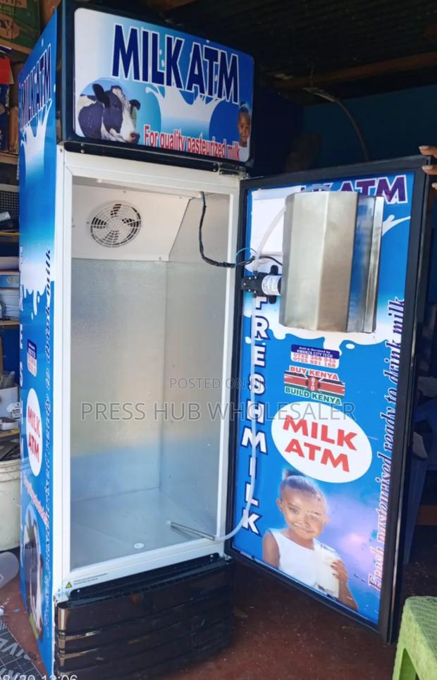 50-Litre Cooling Milk ATM Keeps Milk Fresh