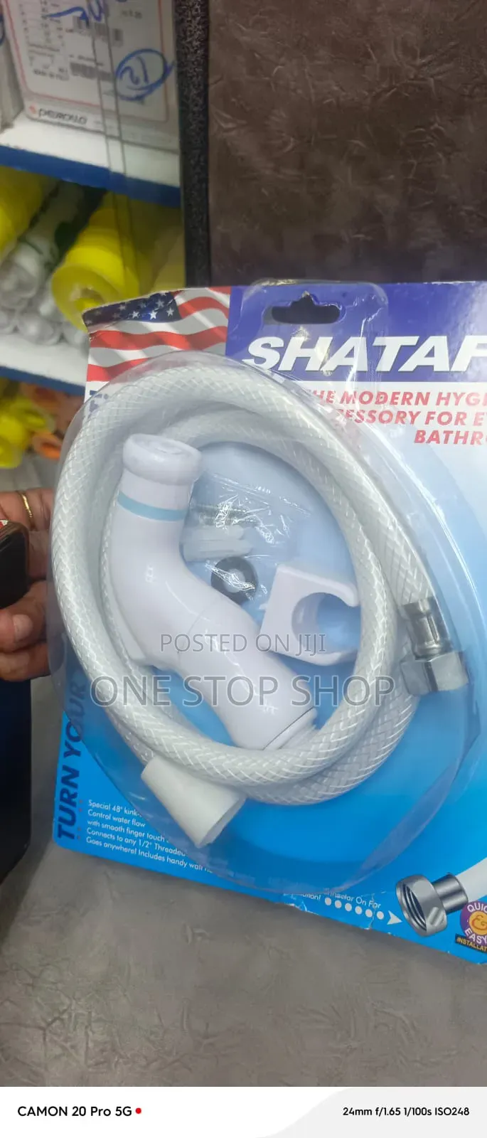 Arabic Shower With Plastic Sprayer Head &Flexible Hose