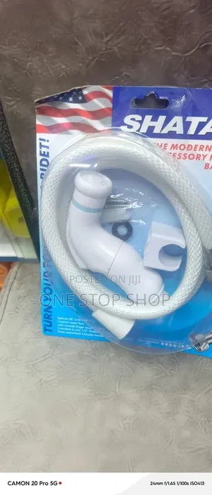 Toilet Bidet Sprayer Set With Smooth Finger Touch Trigger 4water Flow