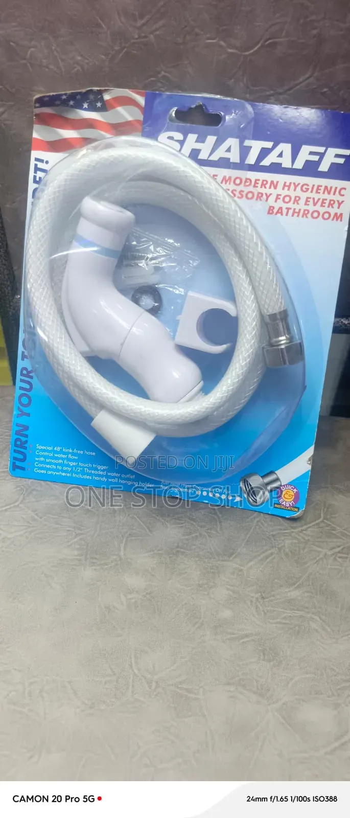 Handheld Bidet Nozzle,flexible Hose,wall Bracket/Holder Mountingwasher