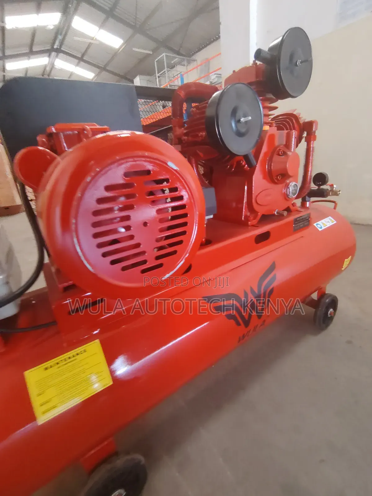 Powerful Electric Motor High Quality 200l Air Compressor Machine Wula