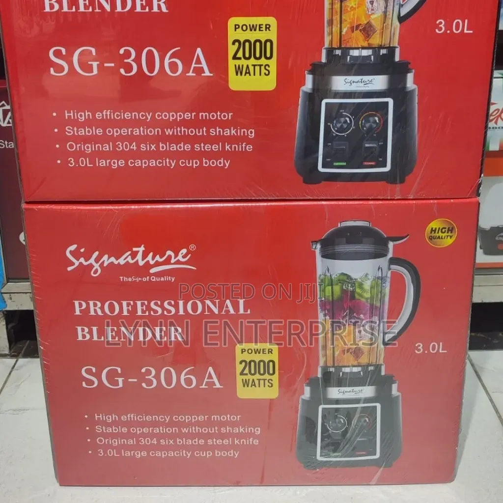 Signature Commercial Blender 3Litres SG 306A 2000W