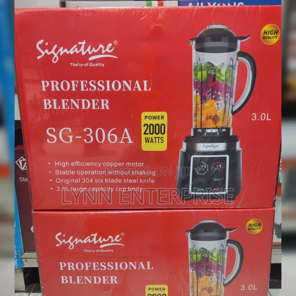 Signature Commercial Blender 3Litres SG 306A 2000W