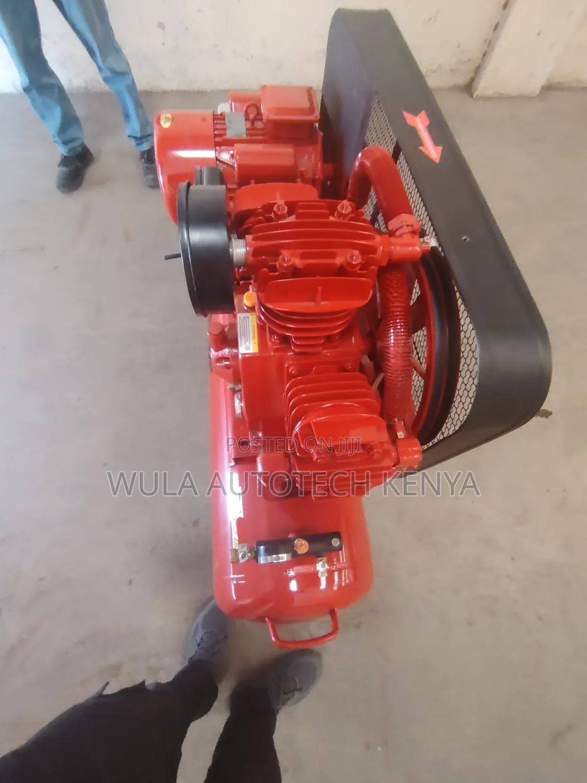Durable Steel Air Tank Construction Heavy Duty Air Compressor Machine