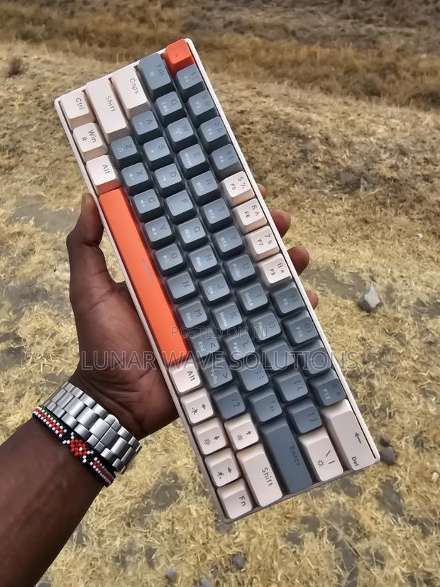 Wireless Gaming Keyboards Mechanical and Backlit 60%