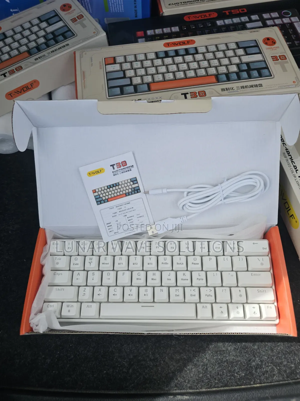 T30 Wireless Mechanical Keyboard 60% Backlit
