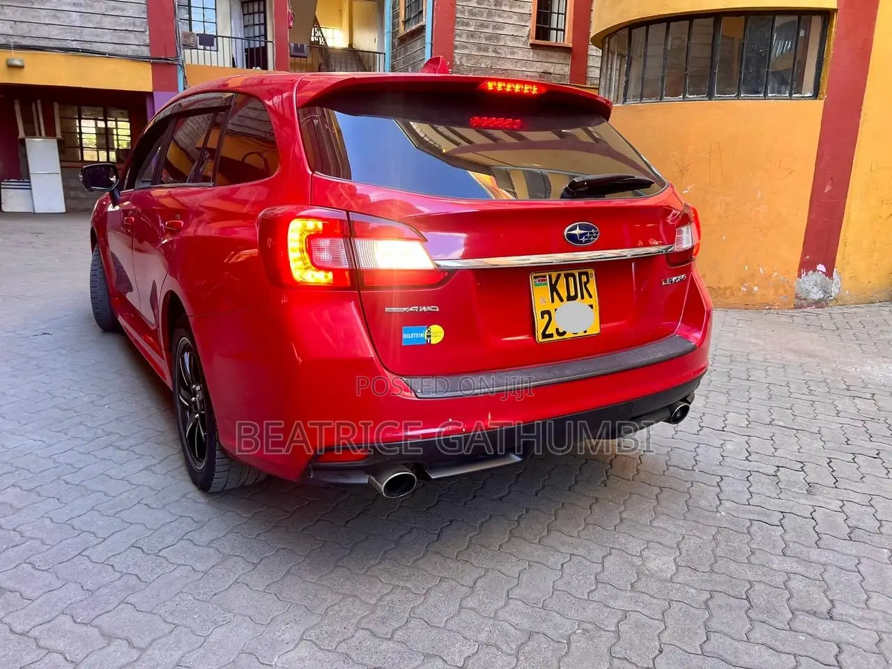 Subaru Levorg 2.0 GT-S EyeSight 2017 Red