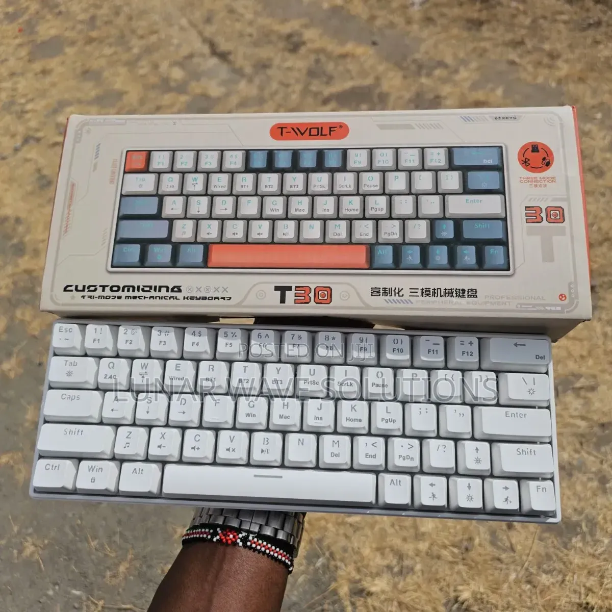 T30 Wireless Mechanical Keyboard 60% Backlit