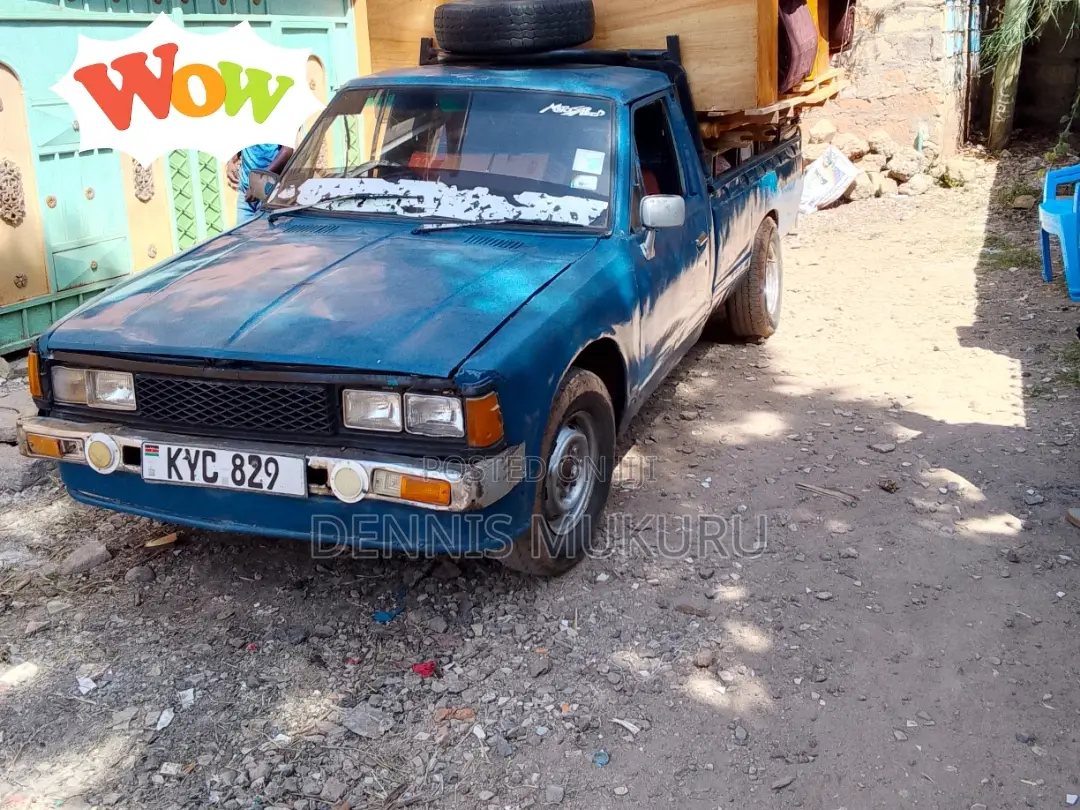 Nissan Pick-Up 1989 Blue