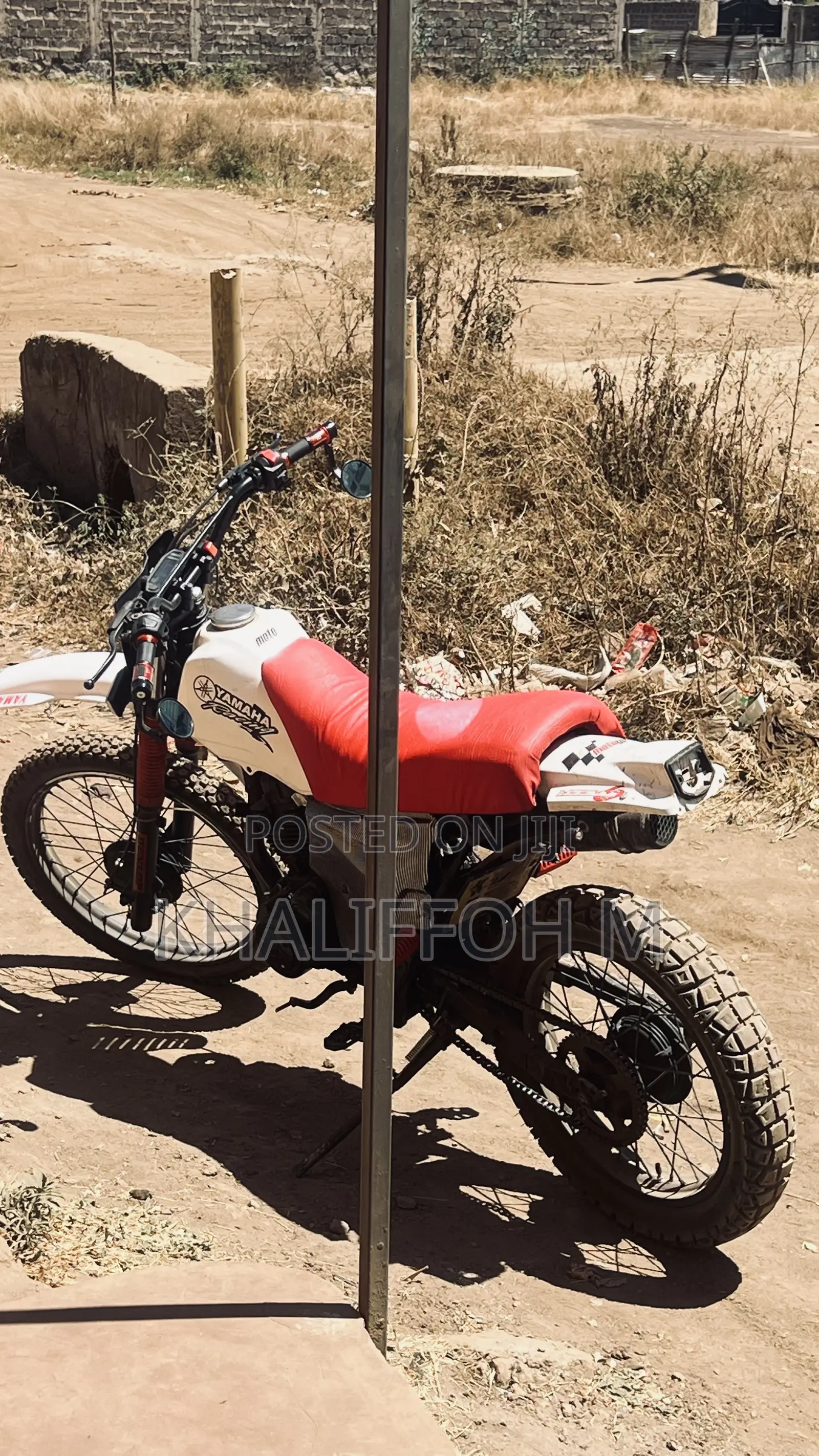 Yamaha DT125 1983 White