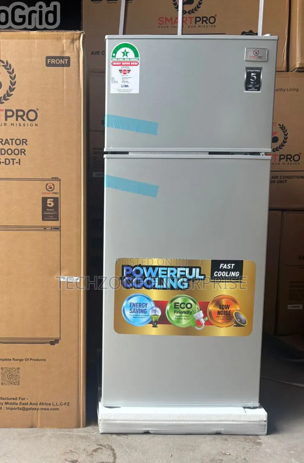 Smart Pro SFR 125-Dt-I Double Door Refrigerator , 95 Litres ,,