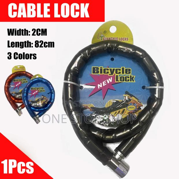 Bike Armored Cable &Joint Antitheft Chain Lock