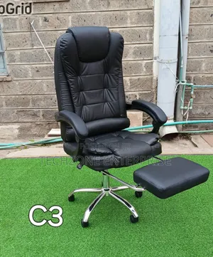 Managerial Bossy Executive Office Chair With Foot Rest,,