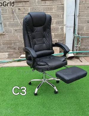 Managerial Bossy Executive Office Chair With Foot Rest,,