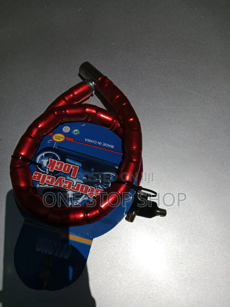 Bikes Armored Snake Lock With Keys in Red,blue,black