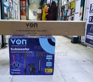 Von VES2003ET 3.1CH Tallboys Home Theatre System