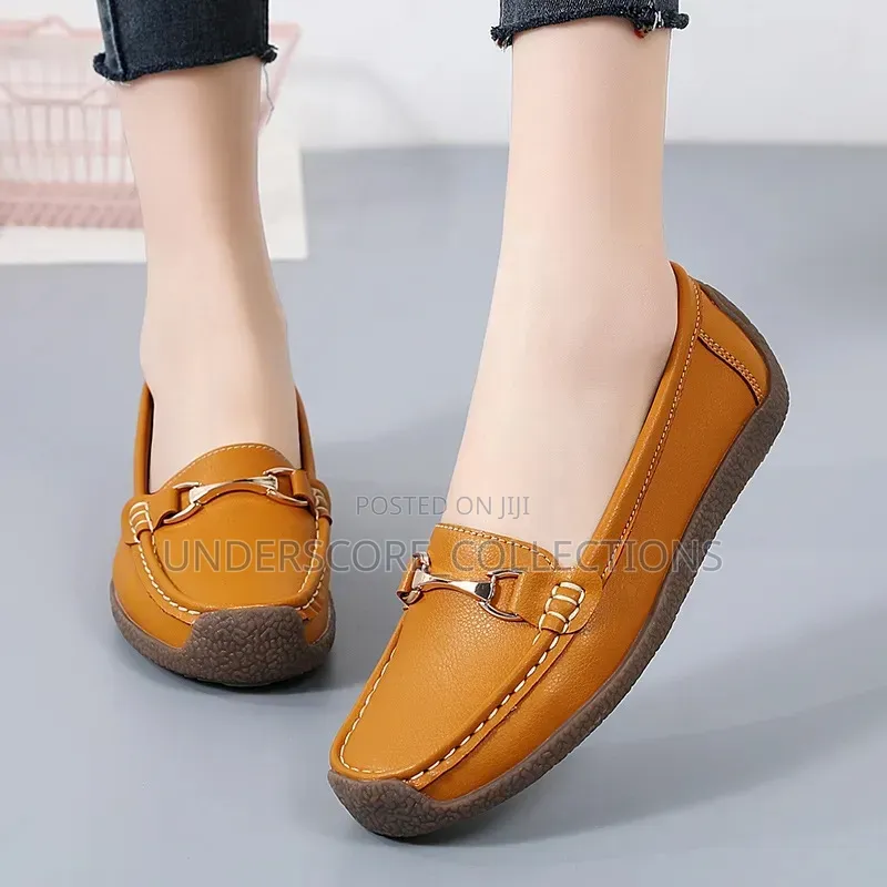 Ladies Comfy Driving Loafer Shoes