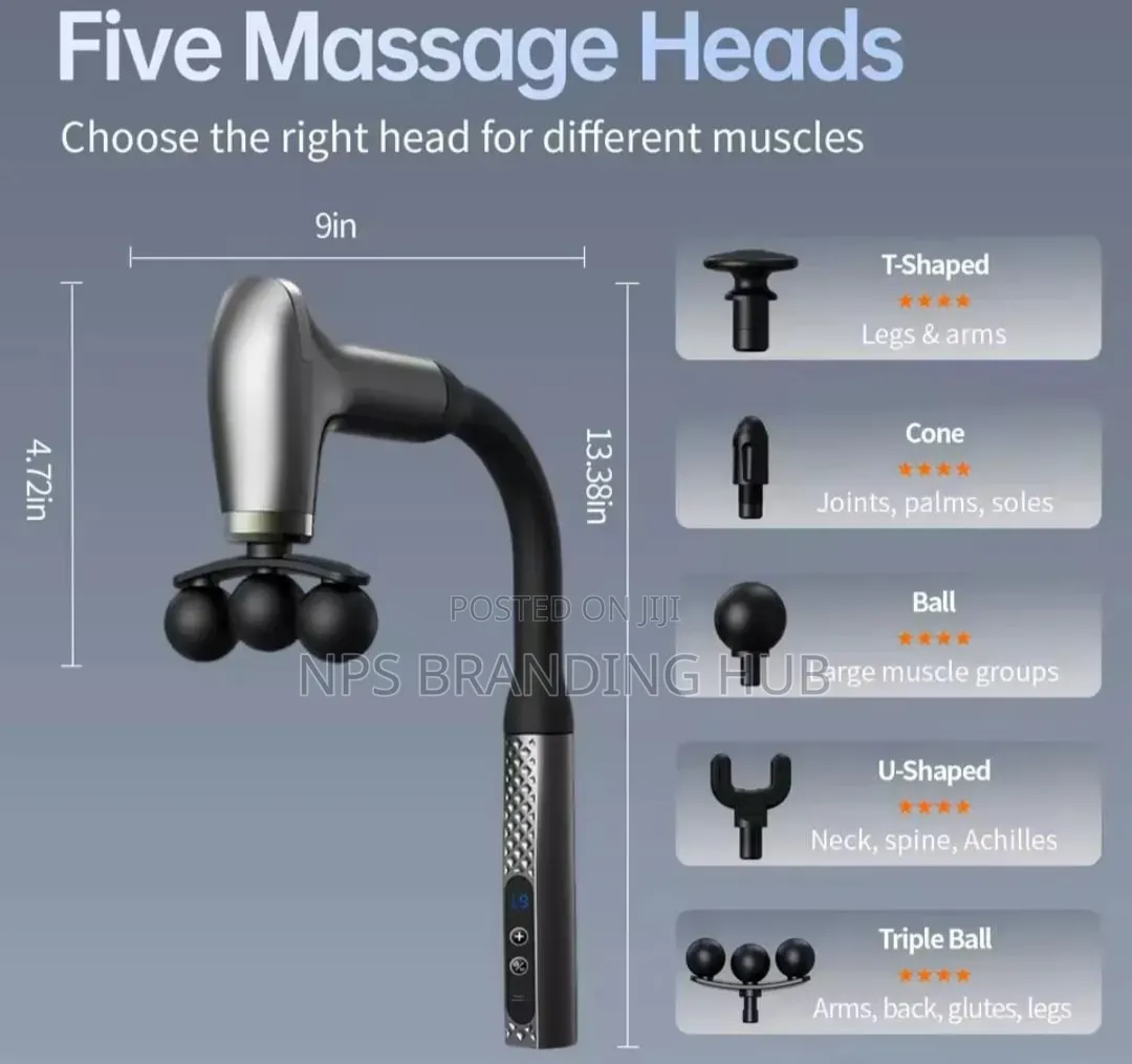 Long Handle Electric Gun Massage (Ao