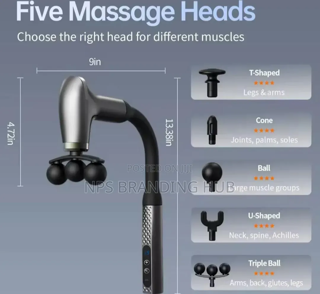 Long Handle Electric Gun Massage (Ao