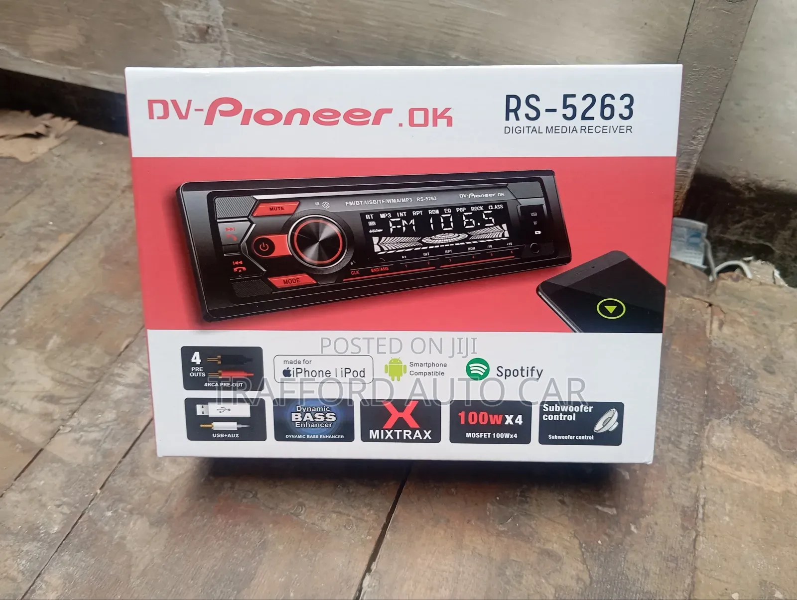 Pioneer RS Car Bluetooth Radio