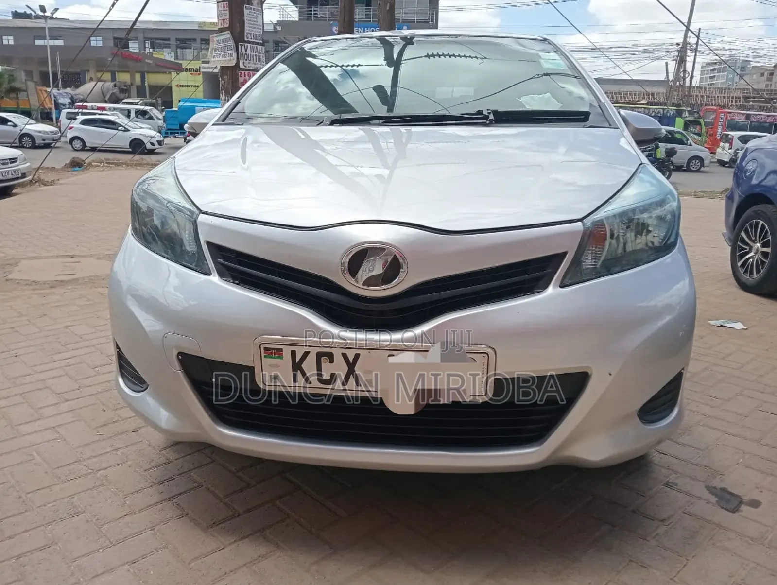 Toyota Vitz 2012 Gray