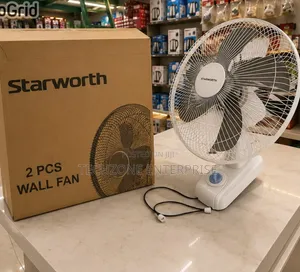 Starworth 16inches Wall Fan With 5 Blades ,,