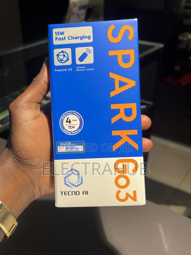 New Tecno Spark Go 3 64 GB Black