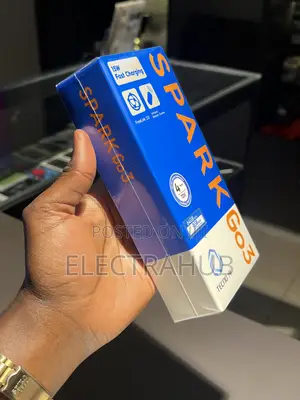 New Tecno Spark Go 3 64 GB Black