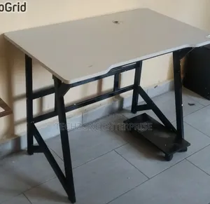 1.2m Imported Study Office Desk, Black and Grey ,,