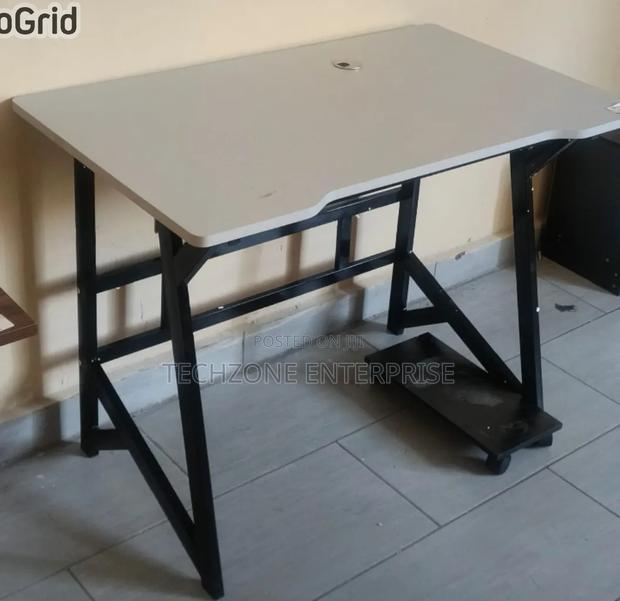 1.2m Imported Study Office Desk, Black and Grey ,,