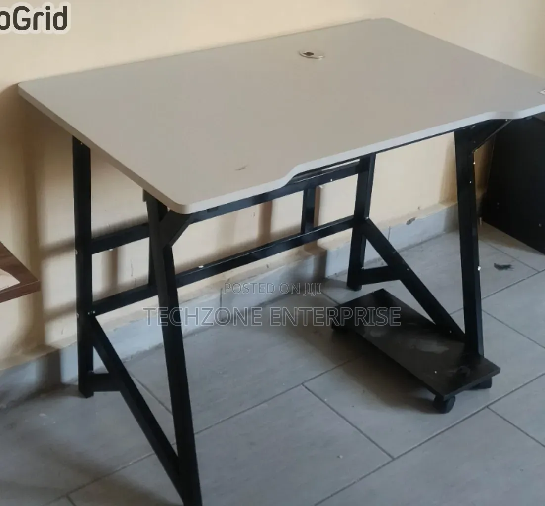 1.2m Imported Study Office Desk, Black and Grey ,,
