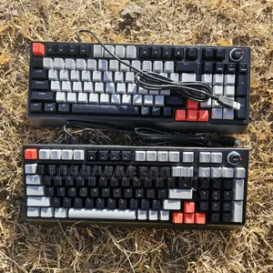 Wired Gaming Keyboards With Backlighting and Ergonomic Design