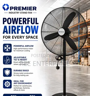 Industrial Standing Fan 26 Inches Brand New Fan