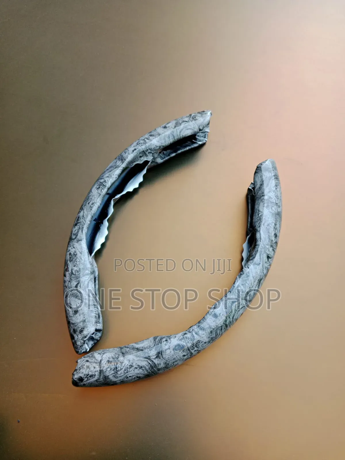 Nonslip Sweat Absorbent Grip 2pc Steering Wheel Cover