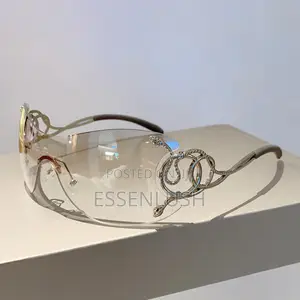 Y2K Snake Shield Sunglasses