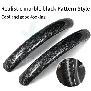 Unique Decorative Pattern Designed 2pc Style Steering Wheel Cover