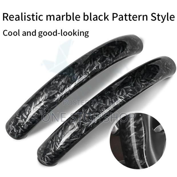 Unique Decorative Pattern Designed 2pc Style Steering Wheel Cover - thumbnail 3