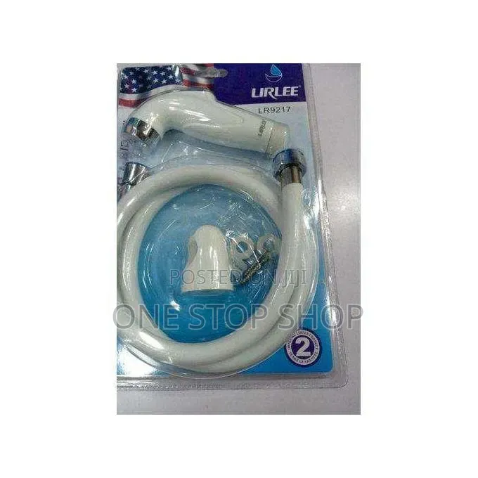 White Handheld Toilet Bidet Sprayer Set