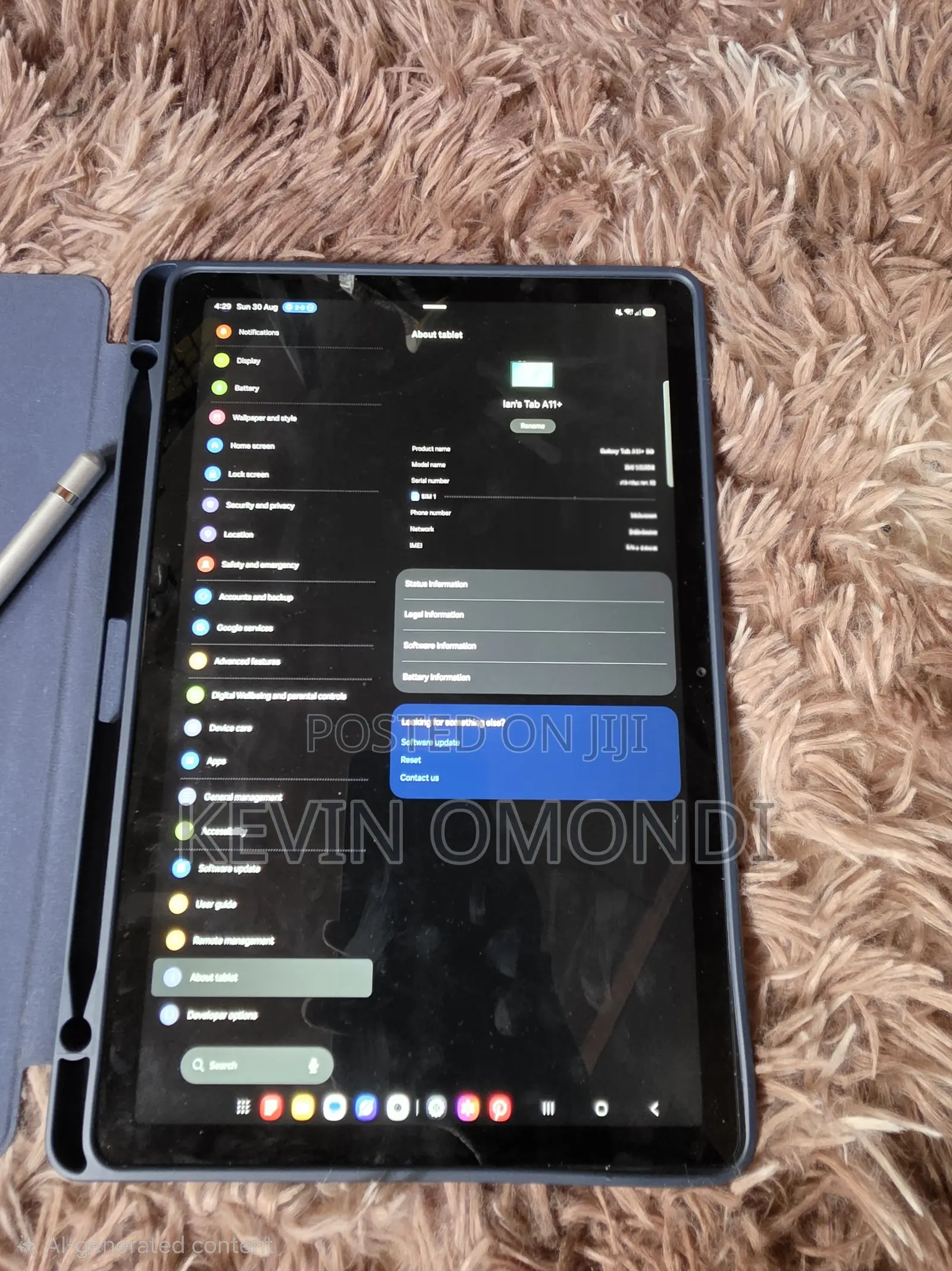 Samsung Galaxy Tab A11+ 256 GB Silver