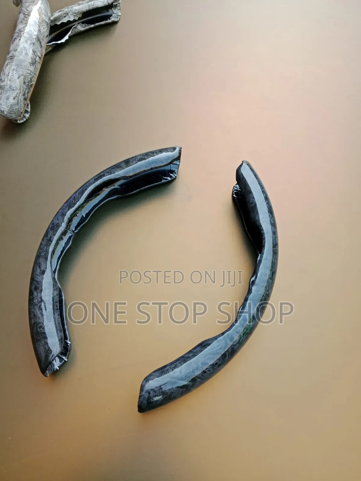 2pc Split Forged Carbon Fiber  Steering Wheel Grip Cover