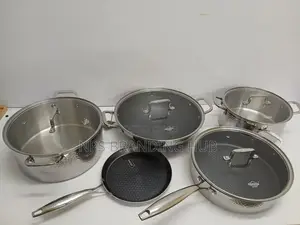 9PCS SET Tripply S/S Stainless Steel Cookware (AO
