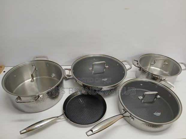 9PCS SET Tripply S/S Stainless Steel Cookware (AO