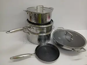 9PCS SET Tripply S/S Stainless Steel Cookware (AO